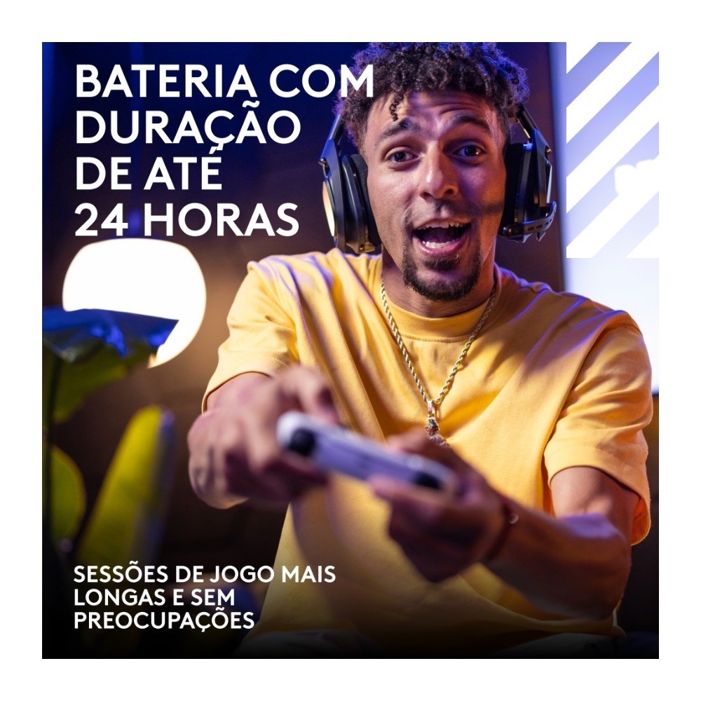 Imagem 10 de 11 do produto Headset Gamer Sem Fio Astro Gaming A50 X LIGHTSPEED + Base Station, Bluetooth, HDMI 2.1 Passthru, para Xbox e PS, Preto- 939-002126