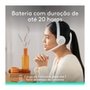 Headset Sem Fio Logitech Zone 300 Com Microfone com Cancelamento de Ruído, Conexão Bluetooth, Bateria Recarregável via USB-C, Branco- 981-001416