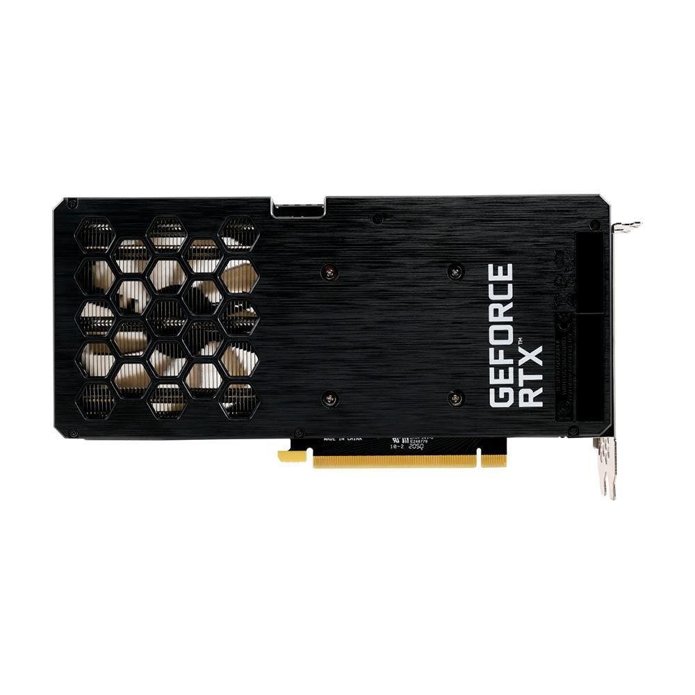 Placa de Video RTX 3060 Palit NVIDIA GeForce, 12GB GDDR6, RGB, DLSS, G-Sync, Ray Tracing - NE63060019K9-190AD