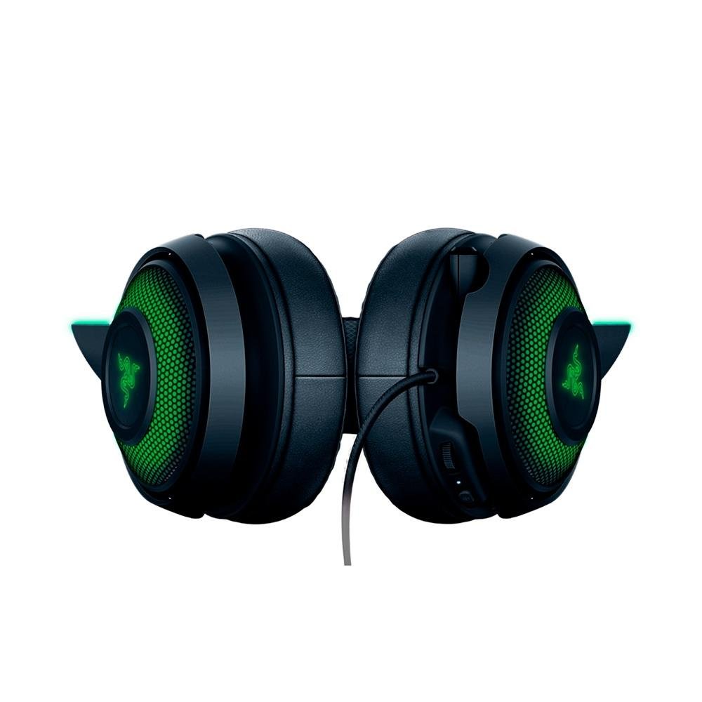 Imagem 5 de 7 do produto Headset Gamer Razer Kraken Kitty V2, Chroma RGB, 7.1, Driver 40mm, USB, Kitty Ears, Preto - RZ0404730100