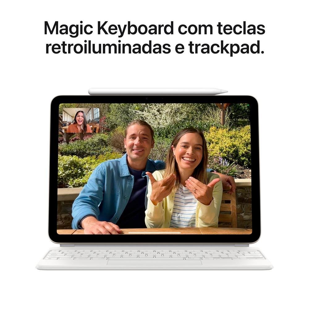 "Balão.info), Tela 11"", 1TB, Chip M2, Wi-Fi + Cellular, Câmera Traseira 12MP, iPadOS 17, Azul - MUXT3BZ/A" - foto 7
