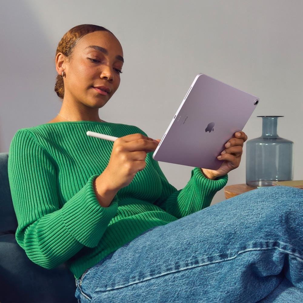 "Balão.info), Tela 11"", 1TB, Chip M2, Wi-Fi + Cellular, Câmera Traseira 12MP, iPadOS 17, Azul - MUXT3BZ/A" - foto 6