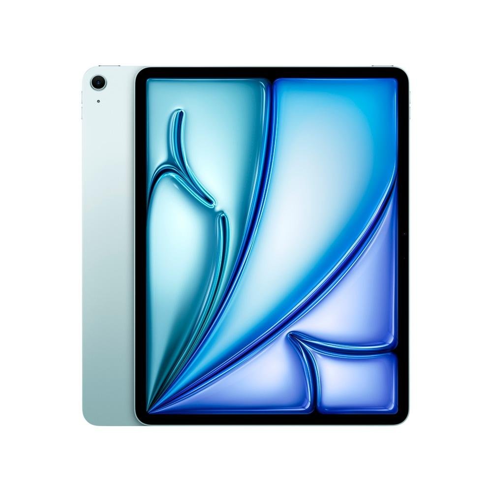 iPad Air Apple, Tela 13", 256GB, Chip M2, Wi-Fi, Câmera Traseira 12MP, iPadOS 17, Azul - MV2F3BZ/A