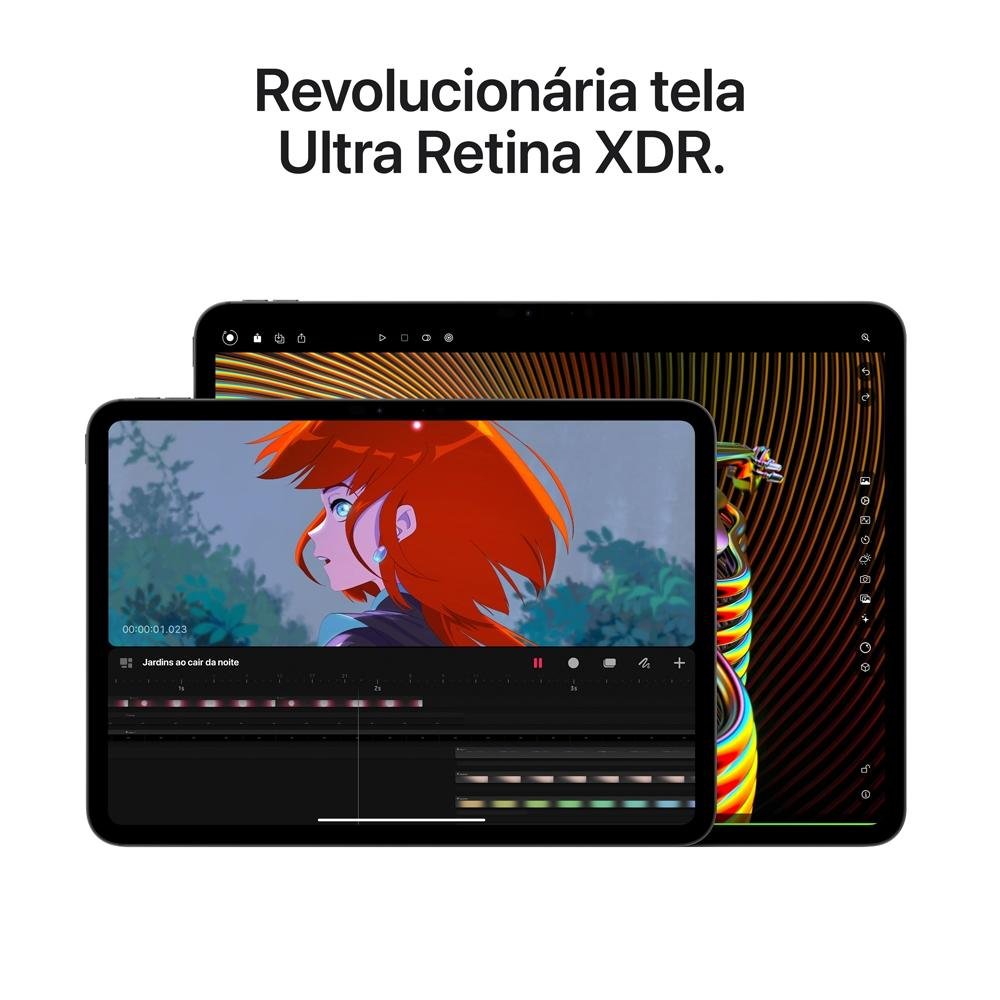 iPad Pro Apple, Tela 13, 512GB, Chip M4, Wi-Fi, Câmera Traseira 12MP, iPadOS 17, Preto Especial - MVX43BZ/A - view 5