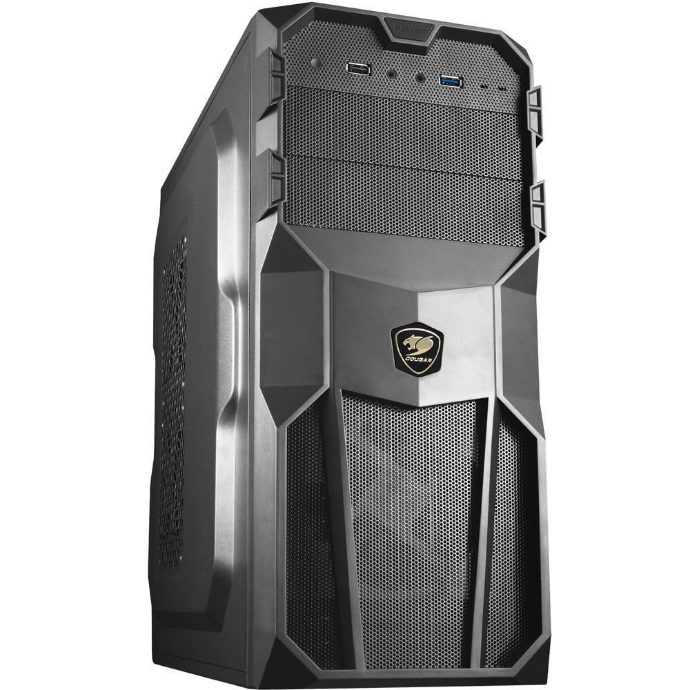 Gabinete Cougar Micro ATX USB 3.0 Preto sem Fonte MX200