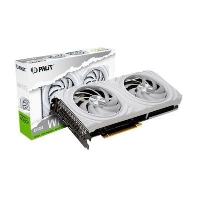Palit GeForce RTX 4060 Ti 8GB ホワイト Placa de Video RTX 4060 TI White Dual | KaBuM!