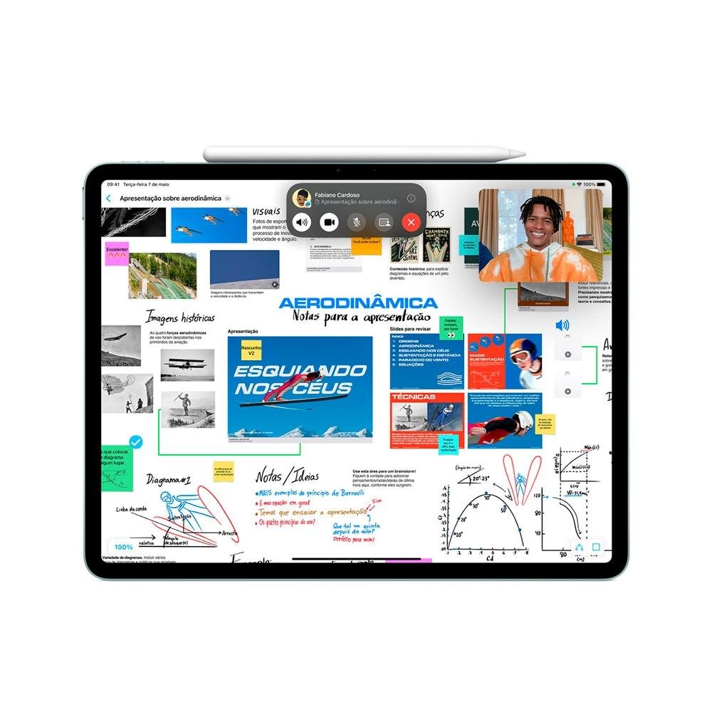 Caneta Apple Pencil Pro | KaBuM!