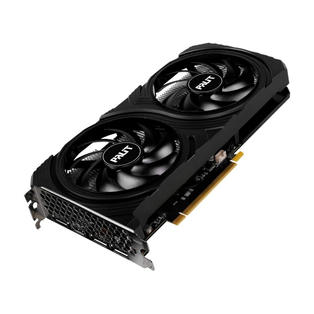 Placa de Video RTX 4060 Infinity 2 Palit NVIDIA GeForce, 8GB, GDDR6, DLSS, Ray Tracing, G-Sync - NE64060019P1-1070L