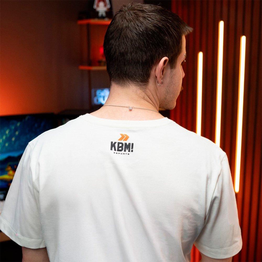 Imagem 7 de 9 do produto Camiseta KaBuM! Esports Regular KABUM! We Are Ninjas Branca G - KETP001G
