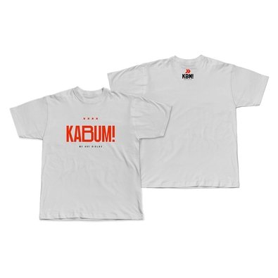 Camiseta KaBuM! Esports Regular KABUM! We Are Ninjas Branca GG - KETP001GG