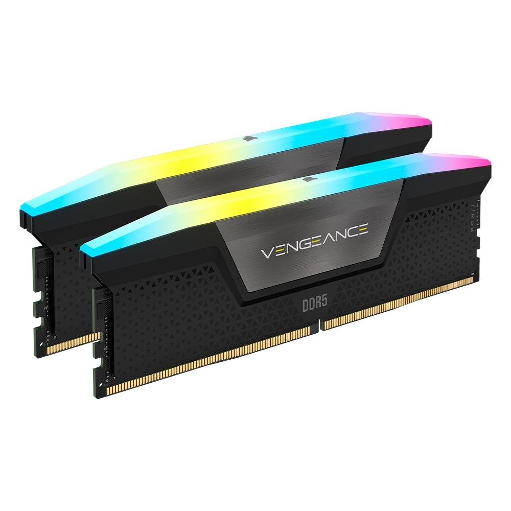 Memória RAM ( Balão.info) RGB, 32GB (2x16GB), 5200MHz, DDR5, CL40, Preto - CMH32GX5M2B5200C40 - view 2