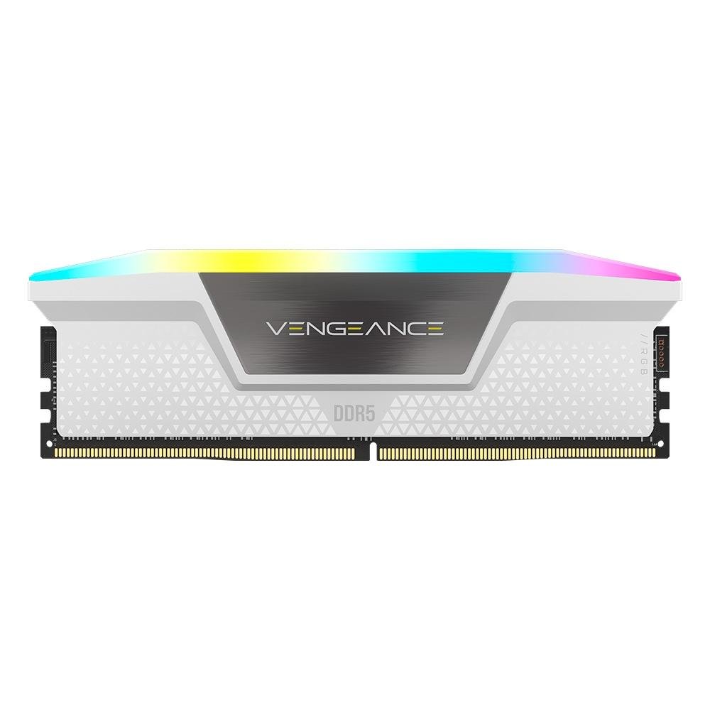 Memória RAM ( Balão.info) RGB, 32GB (2x16GB), 5200MHz, DDR5, CL40, Branco - CMH32GX5M2B5200C40W - view 3