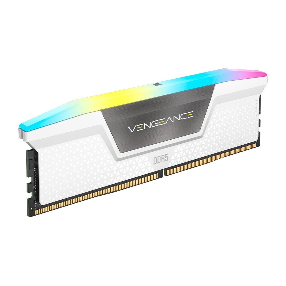 Memória RAM ( Balão.info) RGB, 32GB (2x16GB), 5200MHz, DDR5, CL40, Branco - CMH32GX5M2B5200C40W - view 5