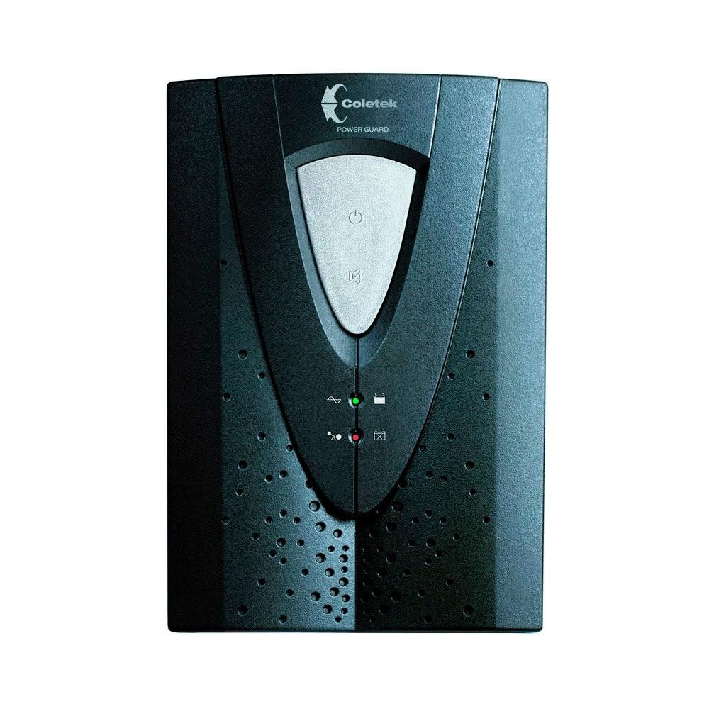 Nobreak Coletek Energia UPS PG II, 1400VA, Bivolt, 2 Baterias, 8 Tomadas - PGII-1400BA-2B8T - view 2