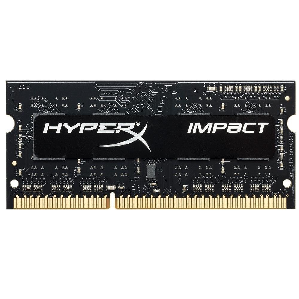 Memória Para Notebook HyperX Impact, 4GB, 1600MHz, DDR3L, CL9, Preto - HX316LS9IB/4