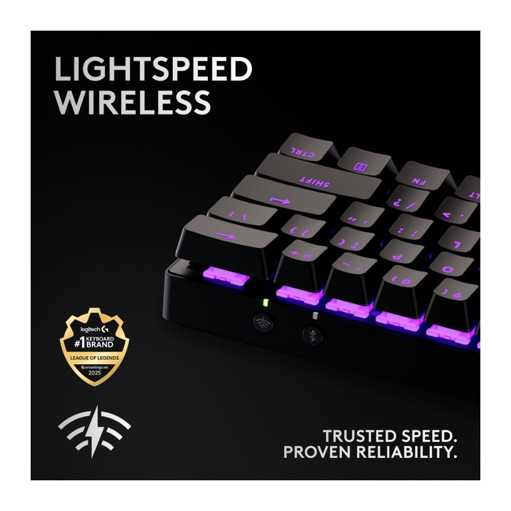 Teclado Sem Fio Mecânico Gamer ( Balão.info) PRO X 60 ( Balão.info), RGB, Bluetooth, Compatível com Windows, Preto - 920-( Balão.info - foto 3