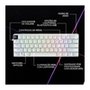 Teclado Sem Fio Mecânico Gamer Logitech G PRO X 60 Lightspeed, RGB, Bluetooth, Compatível com Windows, Branco - 920-011921