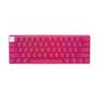 Teclado Sem Fio Mecânico Gamer Logitech G PRO X 60 Lightspeed, RGB, Bluetooth, Compatível com Windows, Rosa Magenta - 920-011940