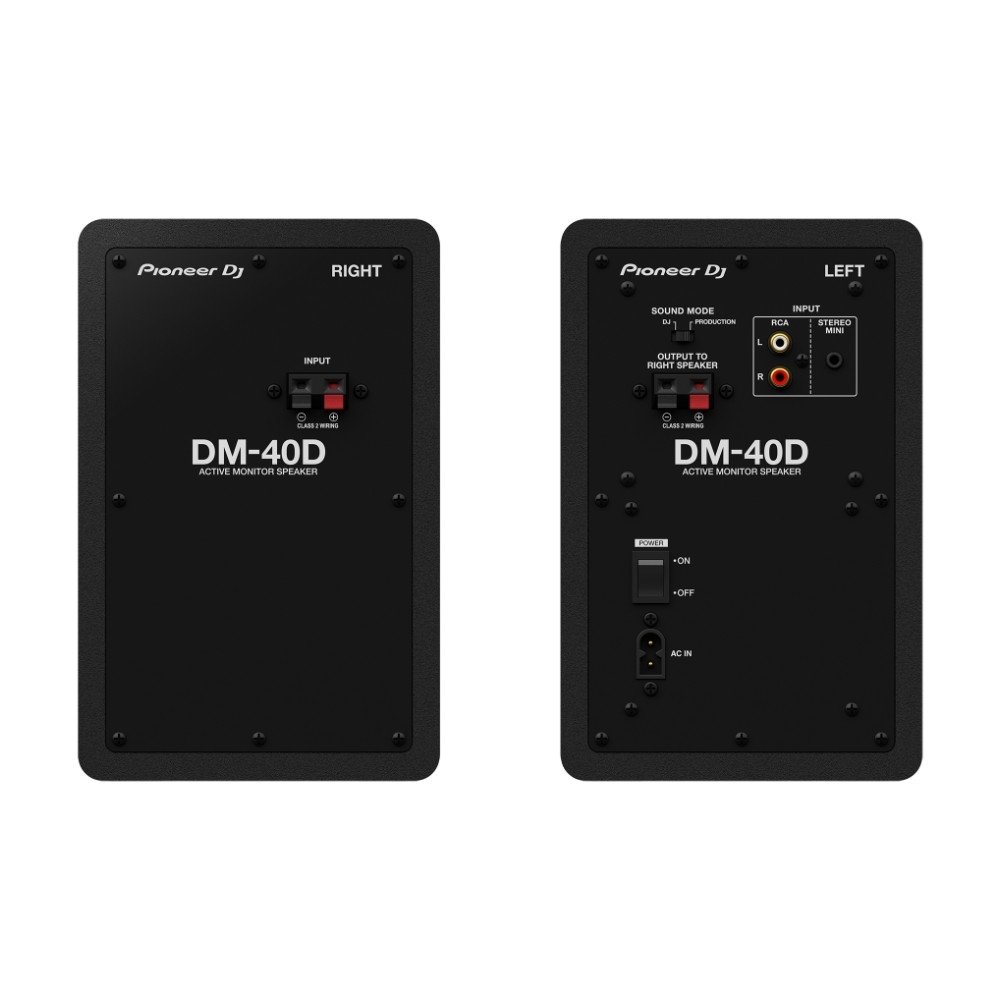 Caixa de Som Pioneer DJ Monitor, 25W RMS, Preto - DM-40D BLACK - view 3