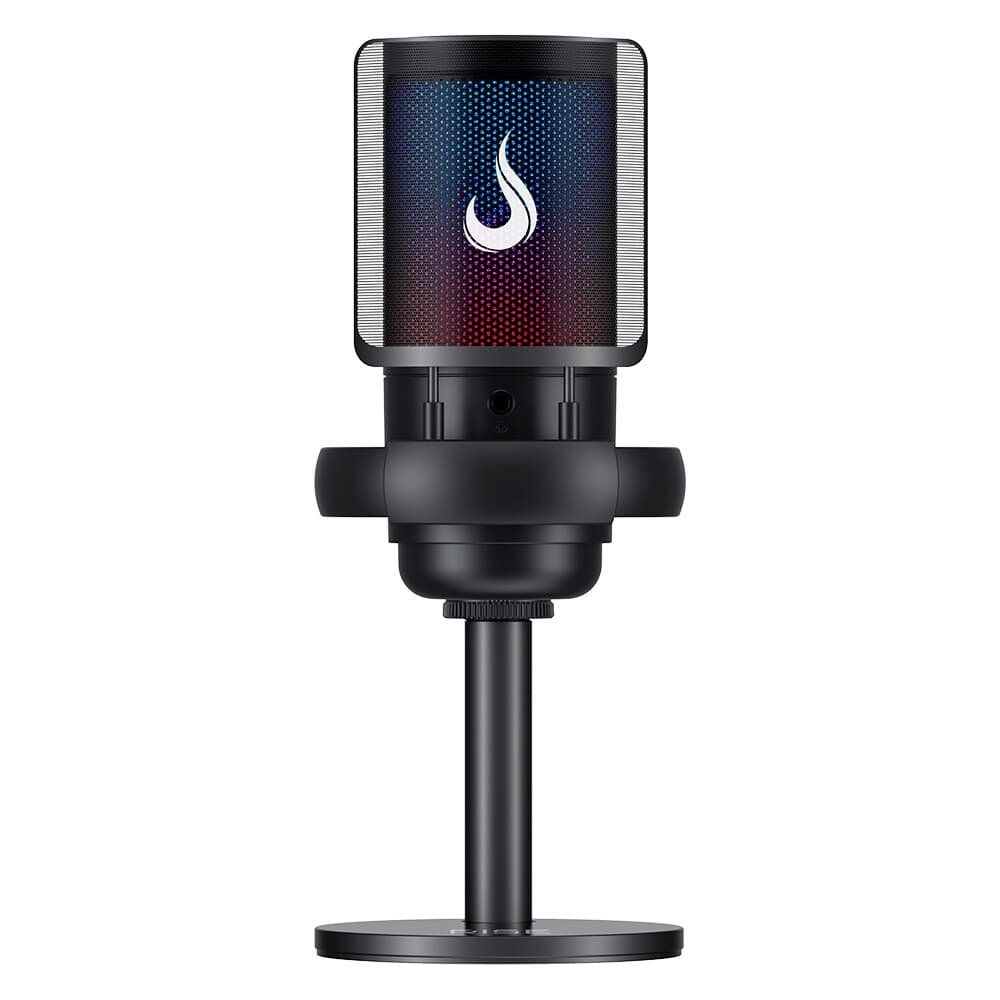 Microfone Gamer Rise Mode Elite 05 RGB, USB-C, Condensador, Filtro Anti-Ruído, Preto - RM-ME-05-B - view 2