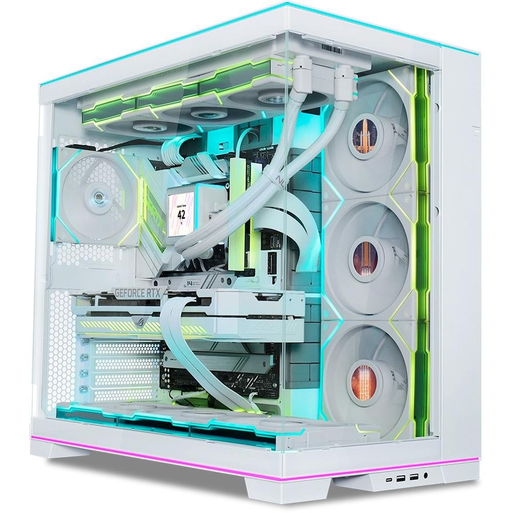 リアンリー O11 DYNAMIC EVO RGB ホワイト Gabinete Gamer Lian-Li O11 EVO RGB