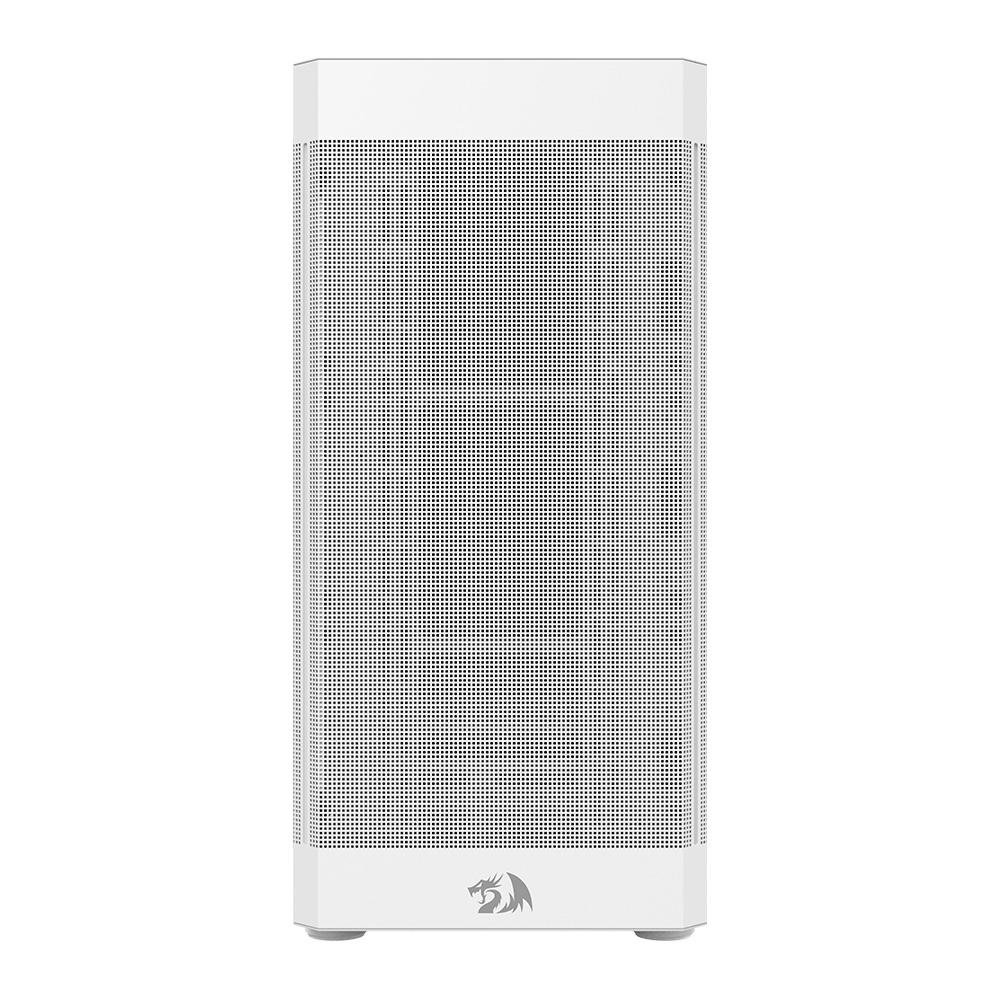Gabinete Gamer Redragon Aeroglass, Mid Tower, E-ATX, Lateral em Vidro Temperado, Sem FANs, Branco - CA-602W - view 4