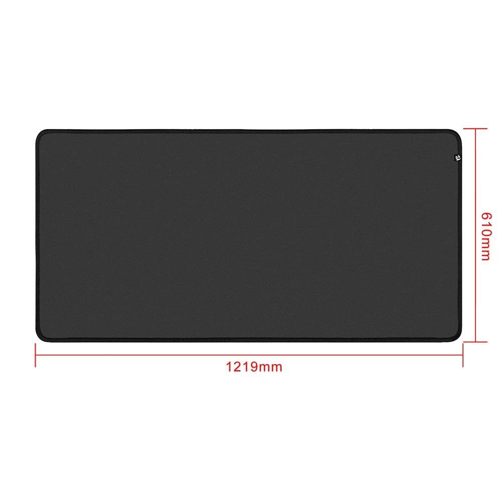 Imagem 2 de 6 do produto Mousepad Gamer Redragon Flick 3XL, Grande Extendido 1219x610x3mm, Preto - P040