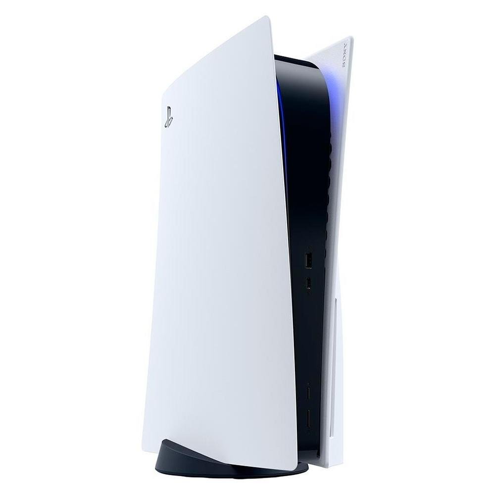 Console Playstation 5 Sony, Mídia física, SSD 825GB, com controle sem fio DualSense e Base de Carregamento Sony Para Controle DualSense, Branco Console Playstation 5 Sony, Mídia física, SSD 825GB, com controle sem fio DualSense e Base de Carregamento Sony Para Controle DualSense, Branco