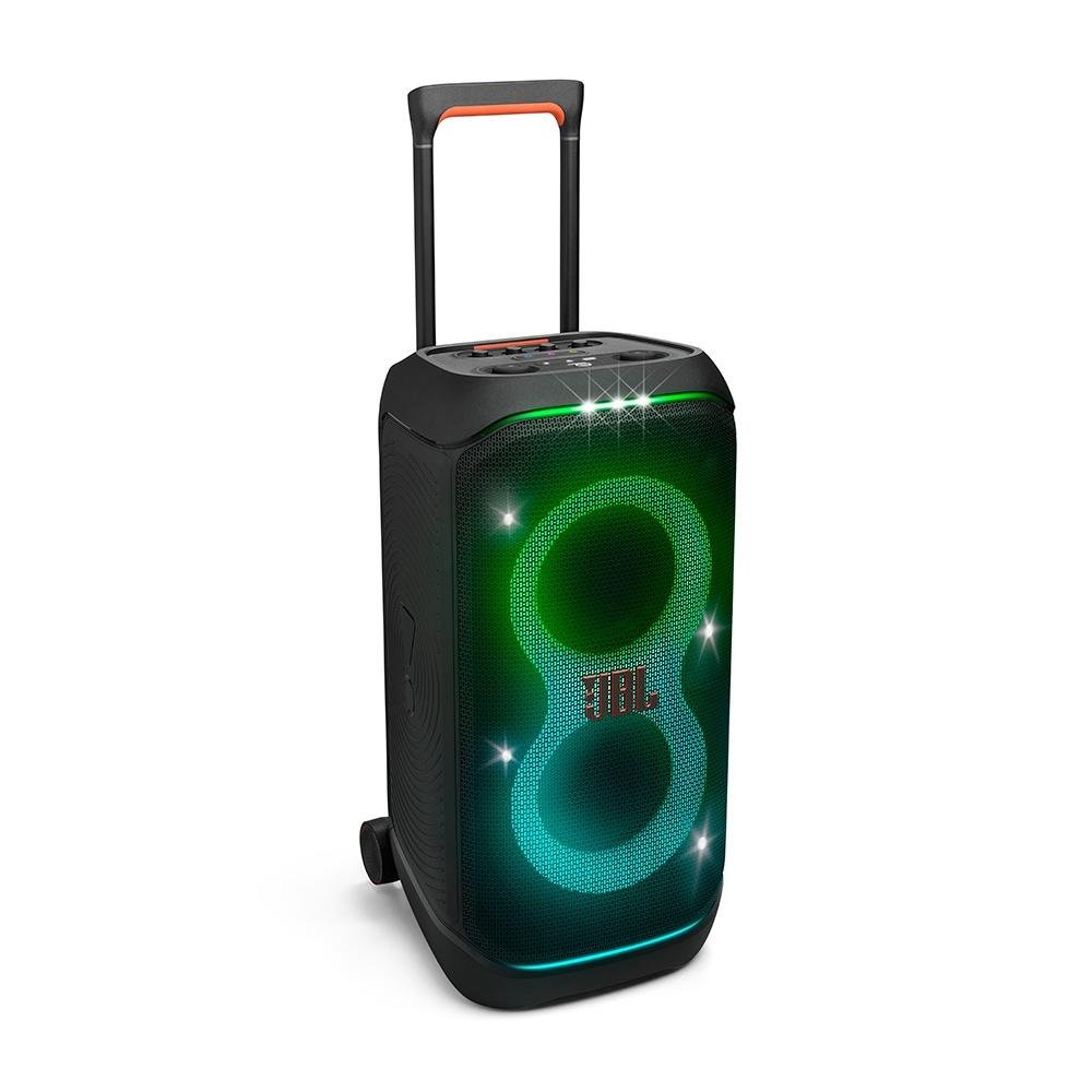 Caixa de Som Bluetooth JBL PartyBox Stage 320, 240W, Bateria até 18h e Luzes, Preto - JBLPBSTAGE320BR Caixa de Som Bluetooth JBL PartyBox Stage 320, 240W, Bateria até 18h e Luzes, Preto - JBLPBSTAGE320BR