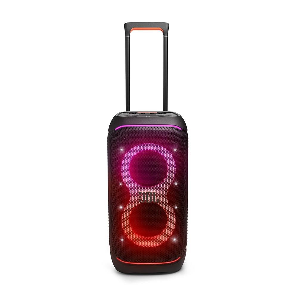 Caixa de Som Bluetooth JBL PartyBox Stage 320, 240W, Bateria até 18h e Luzes, Preto - JBLPBSTAGE320BR Caixa de Som Bluetooth JBL PartyBox Stage 320, 240W, Bateria até 18h e Luzes, Preto - JBLPBSTAGE320BR