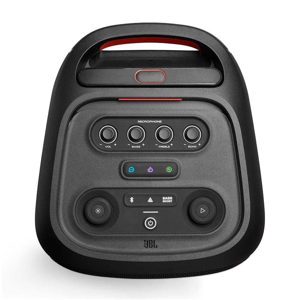 Imagem 12 de 13 do produto Caixa de Som Bluetooth JBL PartyBox Stage 320, 240W, Bateria até 18h e Luzes, Preto - JBLPBSTAGE320BR