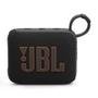 Caixa de Som Portátil JBL GO 4, Bluetooth, 4.2w RMS, Até 7h, Preto - JBLGO4BLK