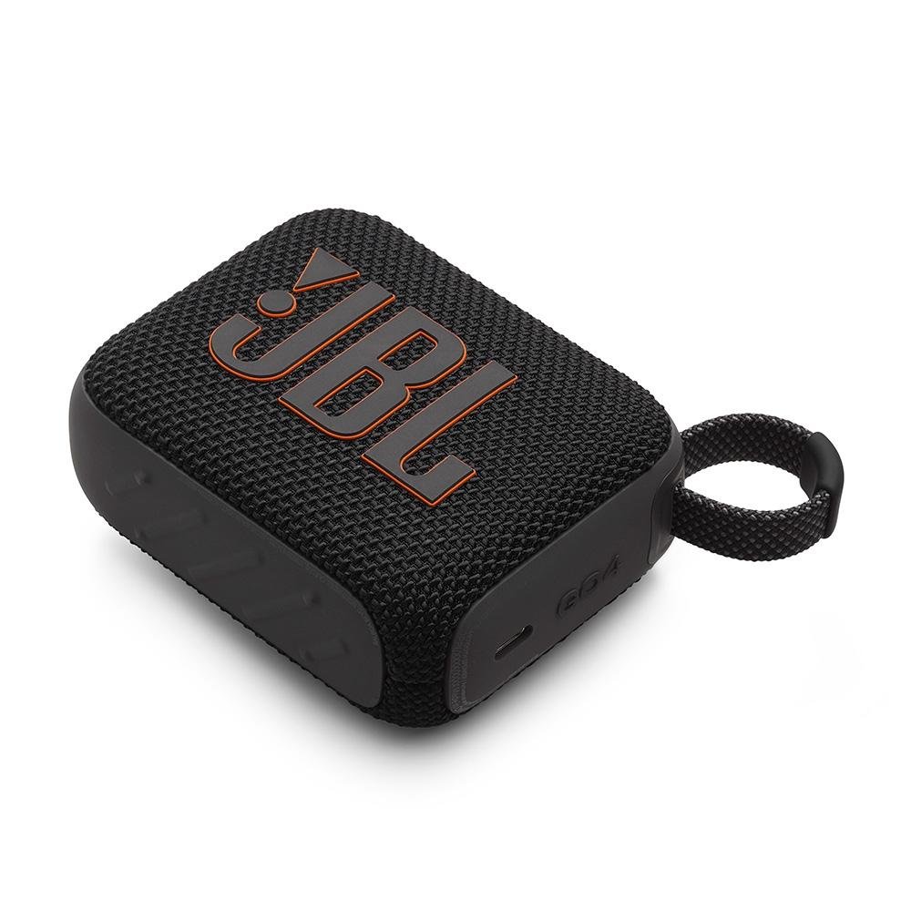 Caixa de Som Portátil JBL GO 4, Bluetooth, 4.2w RMS, Até 7h, Preto - JBLGO4BLK