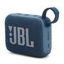 Caixa de Som Portátil JBL GO 4, Bluetooth, 4.2w RMS, Até 7h, Azul - JBLGO4BLU