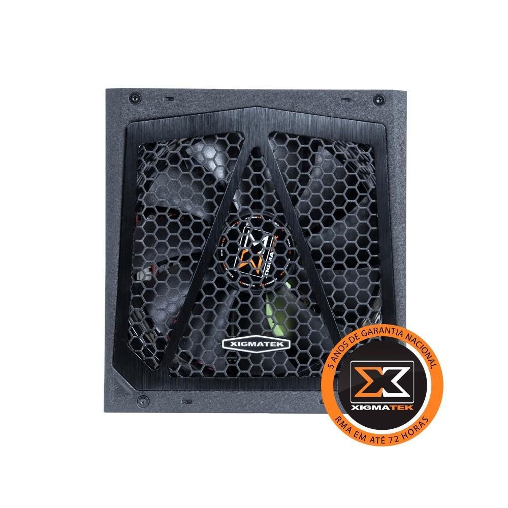 Imagem 4 de 5 do produto Fonte Xigmatek Vector G750 Semi Modular 80Plus Gold - CPA-0750GFV-U51