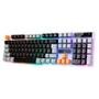 Teclado Semi-Mecânico Gamer Rise Mode G1, Rainbow, USB, Preto e Cinza - RM-TG-01-BG