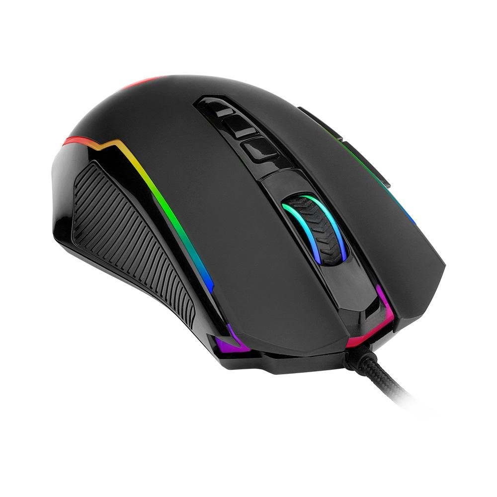 Imagem 3 de 8 do produto Mouse Gamer Redragon Ranger Basic, Preto - M910-K