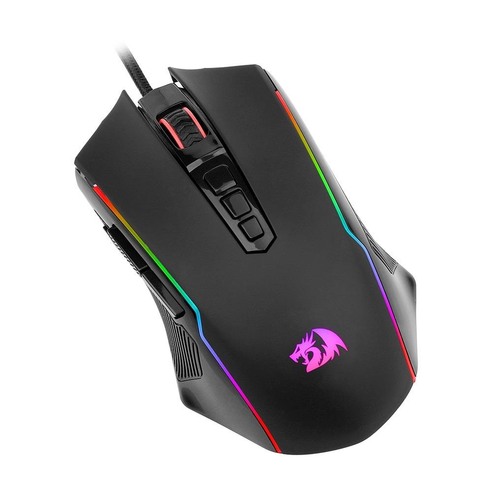 Imagem 4 de 8 do produto Mouse Gamer Redragon Ranger Basic, Preto - M910-K