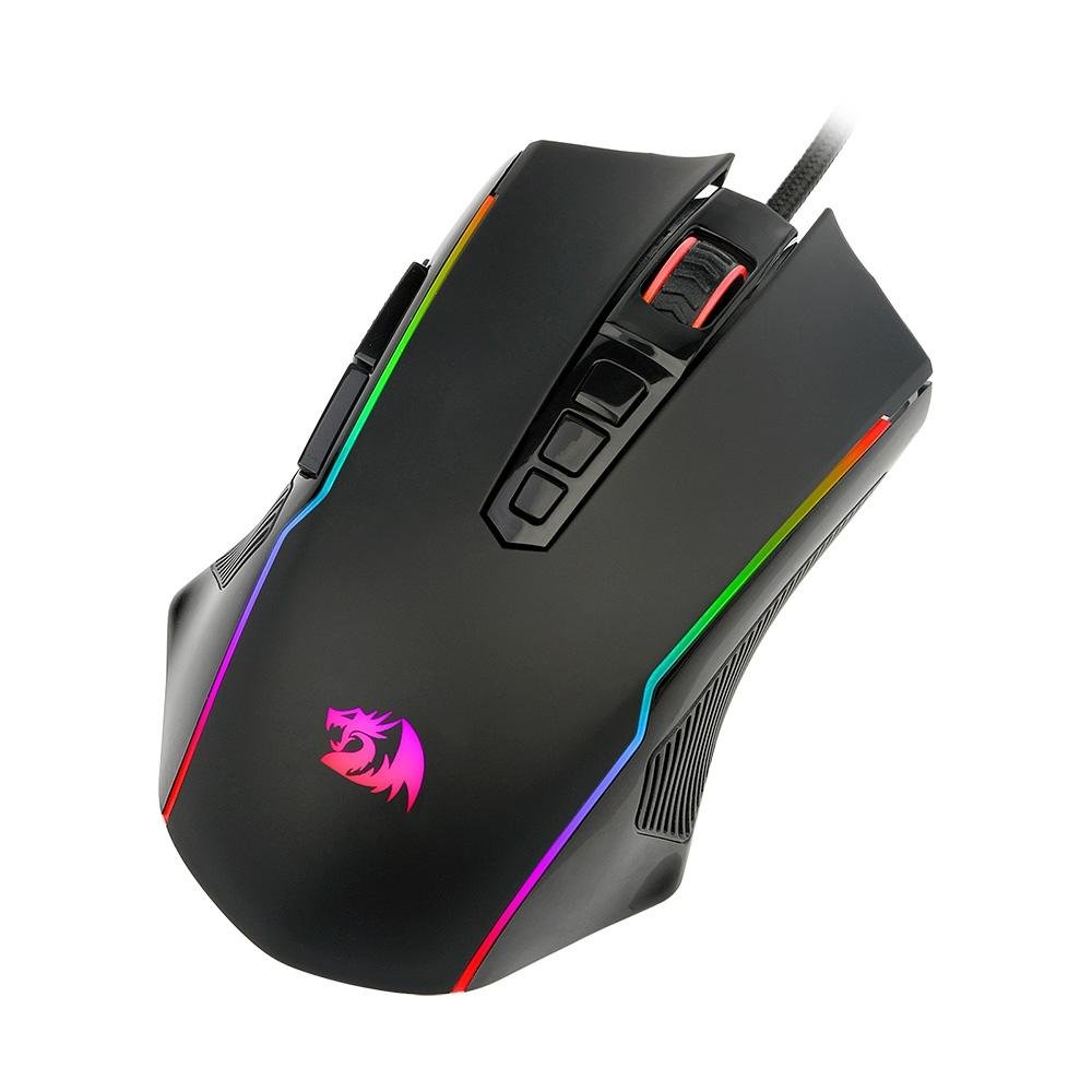 Imagem 5 de 8 do produto Mouse Gamer Redragon Ranger Basic, Preto - M910-K