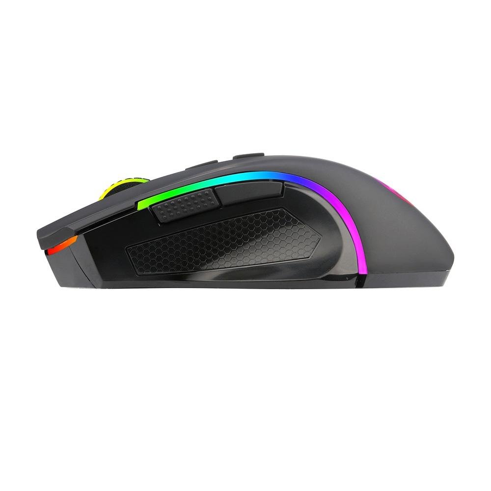 Imagem 7 de 7 do produto Mouse Gamer Sem Fio Redragon Griffin, 8000 DPI, 8 Botões, Wireless, Preto - M602-KS