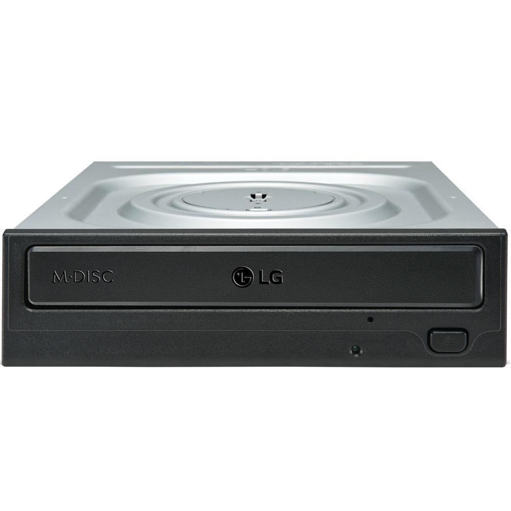 Drive LG Gravador de CD/DVD e Leitor de CD/DVD 24X - GH24NSC0 Drive LG Gravador de CD/DVD e Leitor de CD/DVD 24X - GH24NSC0