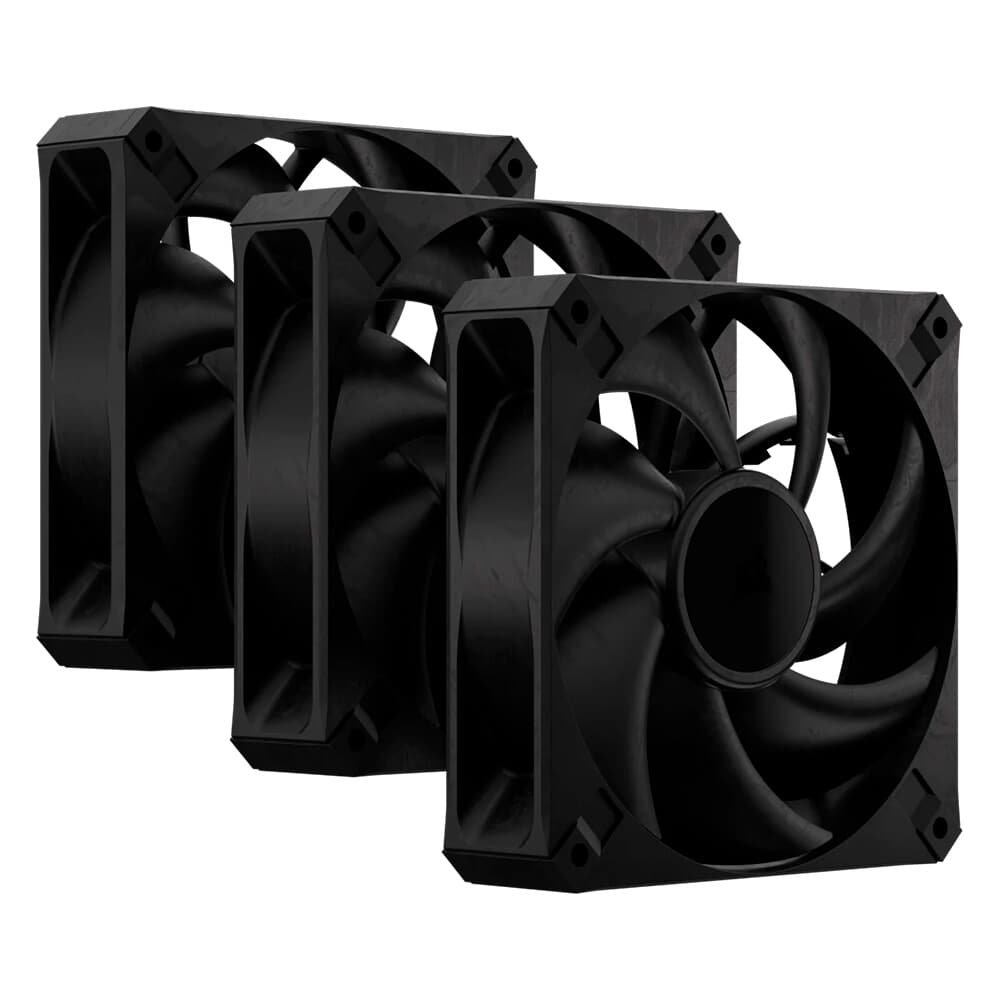 Kit com 3 Ventoinha Corsair RS120 MAX, 120mm, Preto - CO-9050171-WW 4