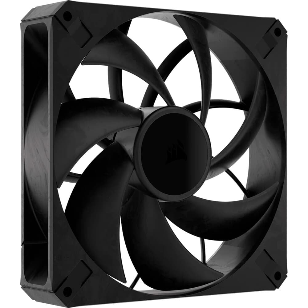 Imagem 2 de 6 do produto Kit com 2 Ventoinhas Corsair RS140 MAX, 140mm, Preto - CO-9050175-WW