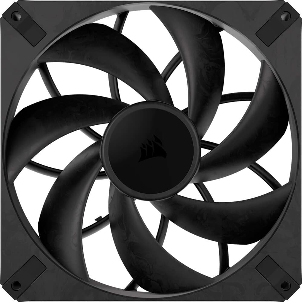 Imagem 3 de 6 do produto Kit com 2 Ventoinhas Corsair RS140 MAX, 140mm, Preto - CO-9050175-WW