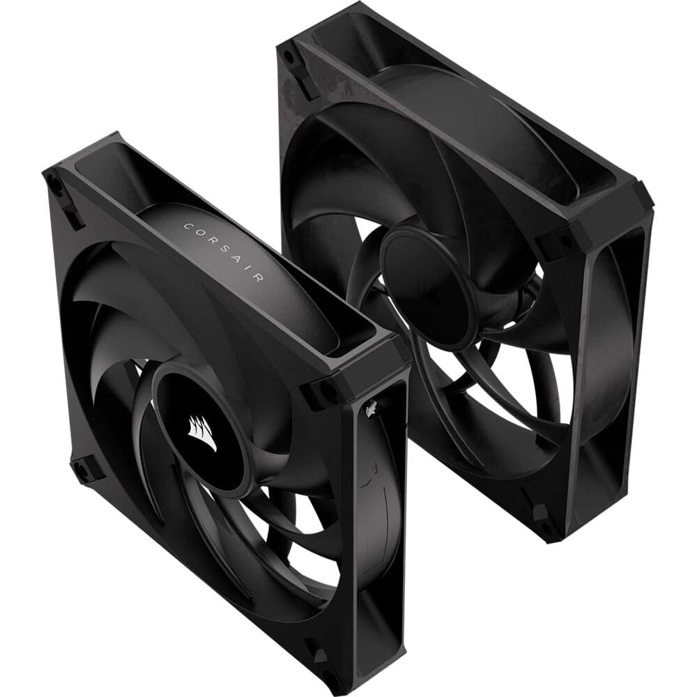 Imagem 5 de 6 do produto Kit com 2 Ventoinhas Corsair RS140 MAX, 140mm, Preto - CO-9050175-WW