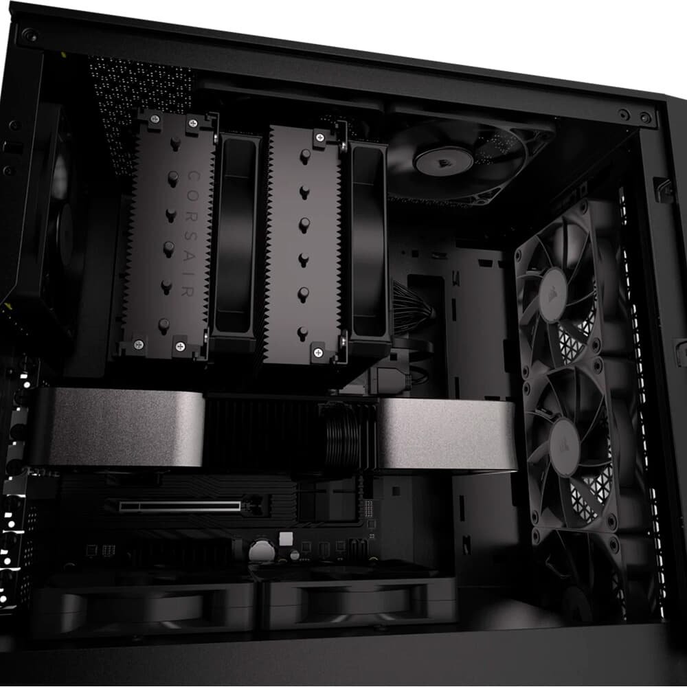 Kit com 3 Ventoinhas Corsair iCUE LINK RX120, 120mm, Preto - CO-9051010-WW - view 4