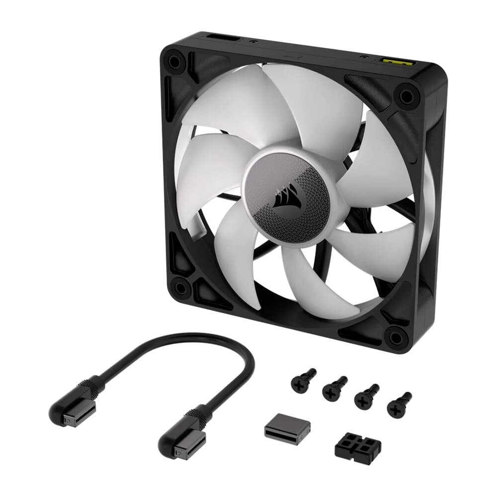 Ventoinha Corsair iCUE LINK RX120 RGB, 120mm, Preto - CO-9051017-WW - view 3