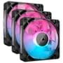 Kit com 3 Ventoinhas Corsair iCUE LINK RX120 RGB, 120mm, Preto - CO-9051018-WW 3