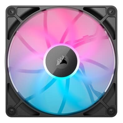 Ventoinha Corsair iCUE LINK RX140 RGB, 140mm, Preto - CO-9051019-WW
