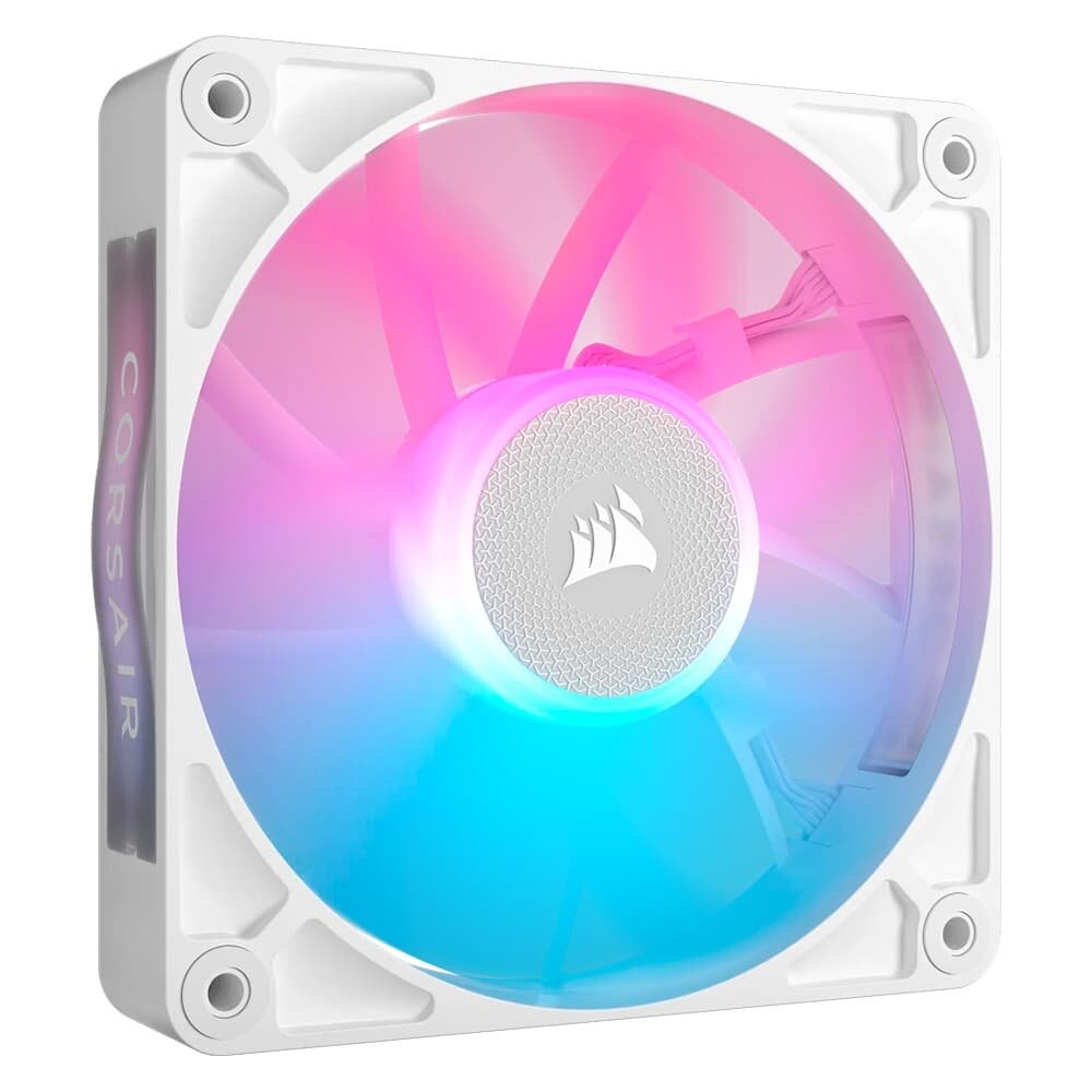 Ventoinha Corsair iCUE LINK RX140 RGB White, 140mm, Branco - CO-9051023-WW 4